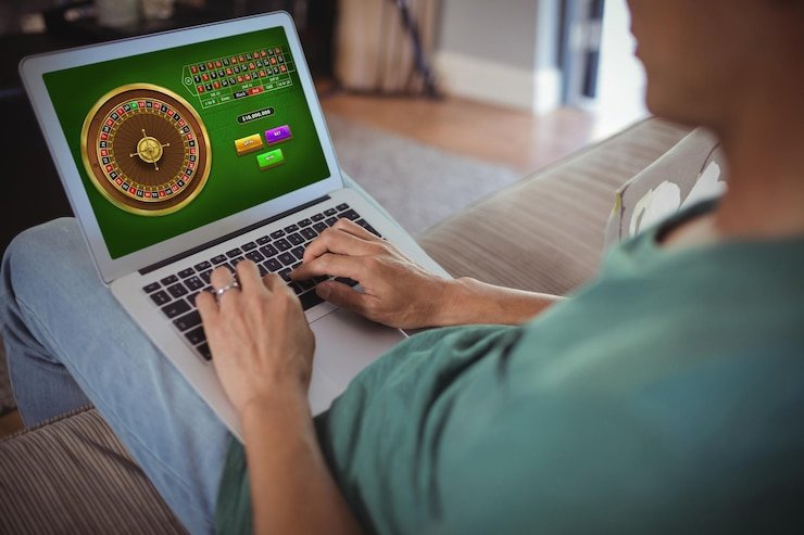 Catatan permainan slot menampilkan taruhan, hasil, dan perubahan saldo Detail catatan permainan slot dengan hasil win dan loss di tebutogel